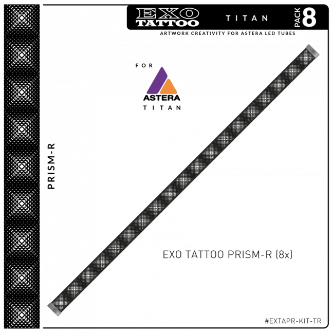 Exo Tattoo for Titan Prism Reverse - Sada 8 kusů