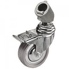 Manfrotto Wheel Set of 3 75mm with brakes and adap
