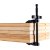 Matthellini, 6", End Jaw, 2" Pin, black chrome fin