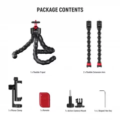 T91 Flexible Tripod with Two Magic Arms