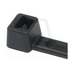 Černá vázací páska 250 × 4,8 mm