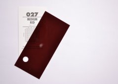 027 Medium red