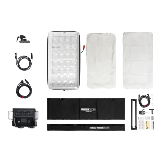 Aputure INFINIMAT 2x4 KIT s čirým softboxem