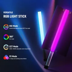 NEEWER CL124 RGB Handheld LED Light Stick Light Wa
