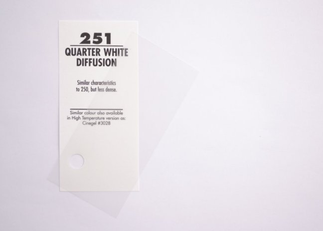 251 Quarter White Diffusion