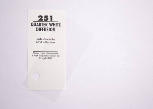 251 Quarter White Diffusion