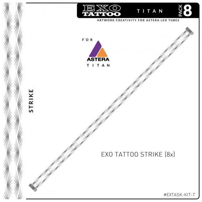 Exo Tattoo for Titan Strike - Sada 8 kusů