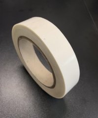 Doppelseitiges Polypropylen, 25 mm x 33 m, transparent