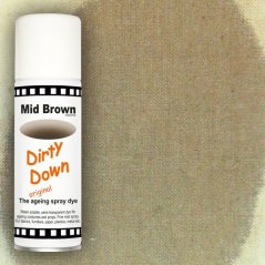 Dirty down Ageing spray 400ml - Mid brown (středně hnědá)
