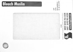 Gebleichter Musselin (Bleach muslin)