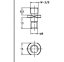 Noga AD8030 - adaptér 3/8" X M8