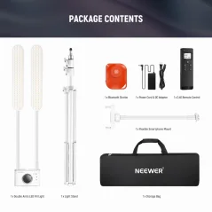 NEEWER BH40B Licht- und Stativ-Set für Beauty-Streaming