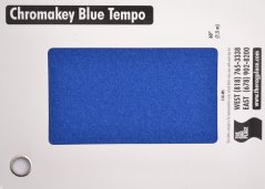 Chroma Key Blue Tempo, šírka 152 cm (na metráž)