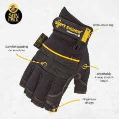 Dirty Rigger Comfort Fit Fingerless - bezprsté