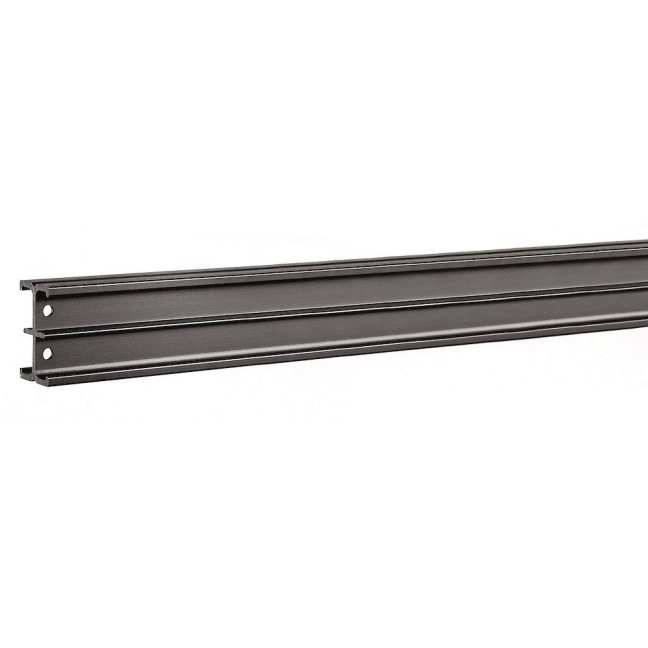 Black Anodised 4m Rail