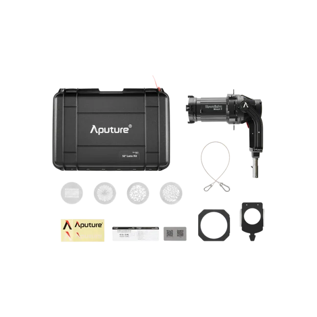 Aputure Spotlight Mount II 50° Lens Kit