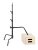 C-Stand 18 Sliding Leg Black Chrome Finish Version