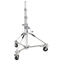 Long John Silver Stand with Foam-Filled Wheels