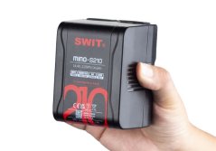 210 Wh vrecková batéria s V-mount konektorom, USB-A/C, D-tap
