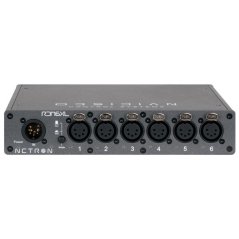 Netron RDM6XL DMX/RDM splitter, 1x6 XLR, half-rack
