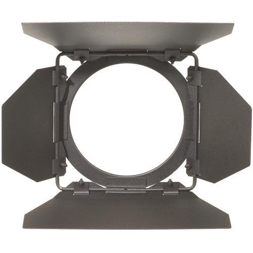 4-leaf barndoor, black/silver (168 mm / 6.6") 4-leaf barndoor, black/silver (168 mm / 6.6")