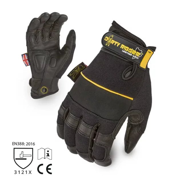 Leather Grip gloves  S