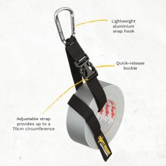 Dirty Rigger Gaffer Holder Gurt mit Schnalle