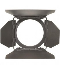 4-leaf barndoor, black/silver (344 mm / 13.5")
