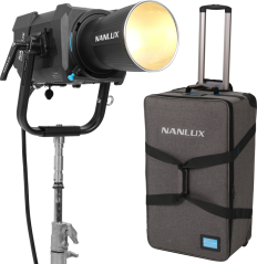 Nanlux Evoke 900C LED spot light with flight case