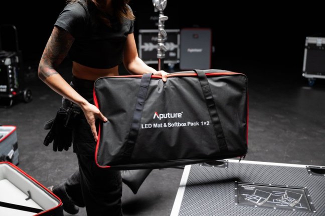 Aputure INFINIMAT 2x4 KIT s čirým softboxem