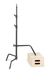 C-Stand 25 Sliding Leg Black Chrome Finish Version