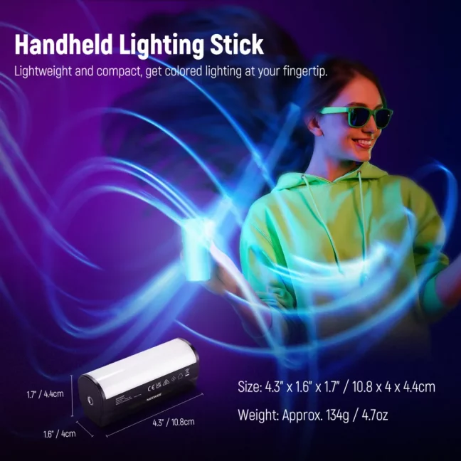 NEEWER TL96 RGB Magnetic Handheld Light Stick