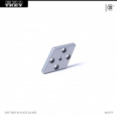 Exo Trey B-Plate - Silver