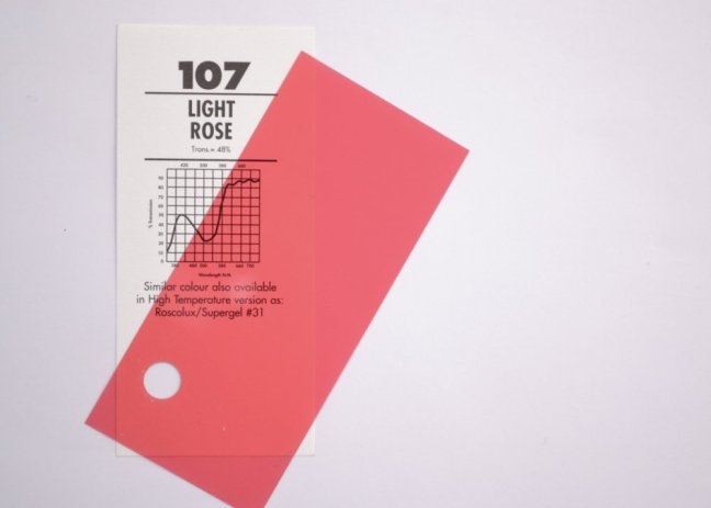 107 Light rose