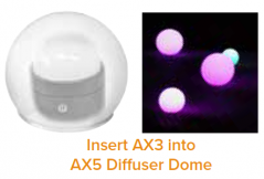 Základna pro AX3 do difuzní kupole pro AX5