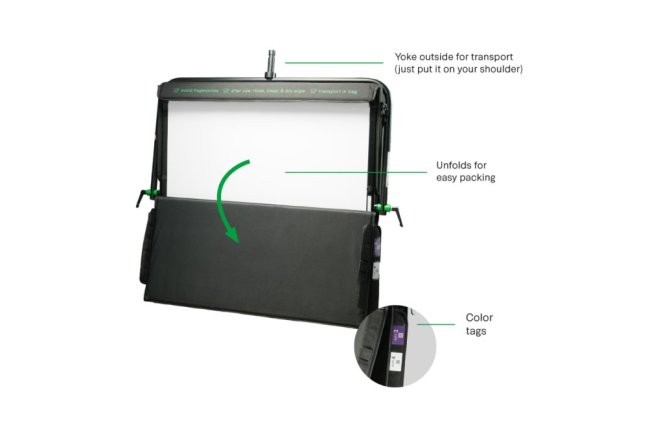 LIGHTBRIDGE  Lyra C-100 (Gen2) + Speedbag, DIFF 1 a DIFF 2