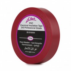 Le Mark PVC TAPE 19mm x 33m Red