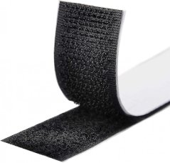 Samolepiaci suchý zips, šírka 2,5 cm – háčik