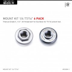 Exo Mount Kit 1/4 T7/16" (x6)