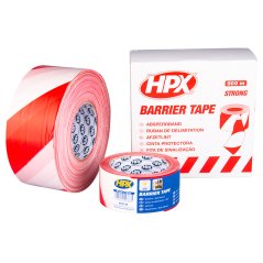 Červenobílá vytyčovací páska v zásobníku 50 mm x 100 m