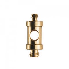 Short 16mm Spigot With 1/4”+ 3/8” Screw