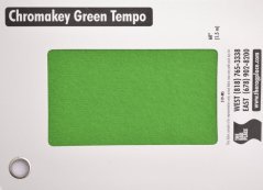 Chroma Key Green Tempo, šírka 152 cm (na metráž)