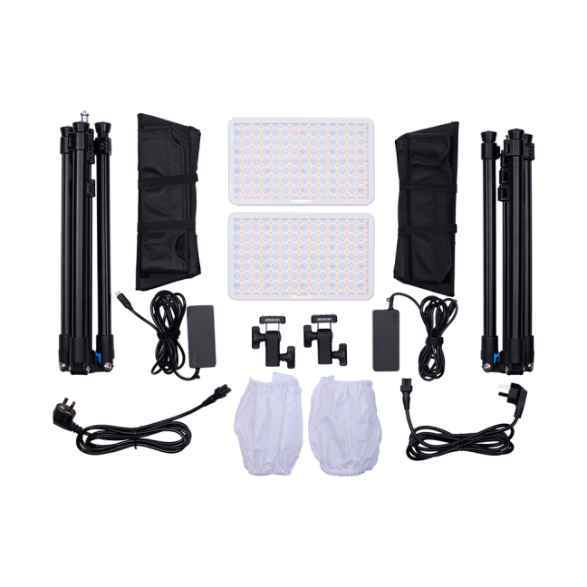 amaran Pano 60c 2-Light Kit - White