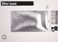 Silbernes Lamé
