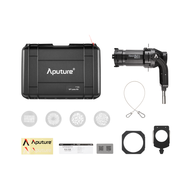 Aputure Spotlight Mount II 19° Lens Kit
