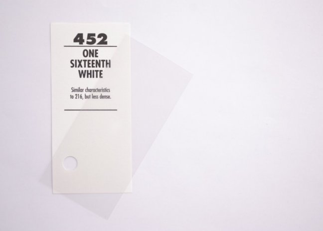 452 One Sixteenth White Diffusion