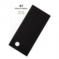 R7 black and white paper