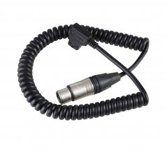 D-Tap Cable 2ft Curled D-Tap to XLR-3
