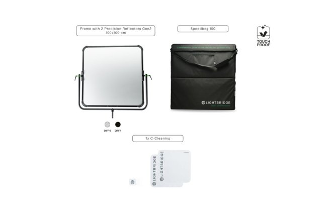 LIGHTBRIDGE  Lyra C-100 (Gen2) + Speedbag, DIFF 1 a DIFF 2