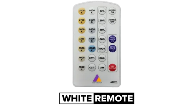 Infrared White Remote Control Infrared White Remote Control